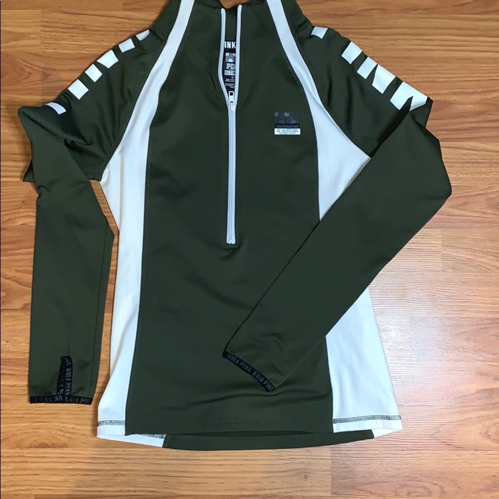 PINK ultimate 1/4 zip pullover